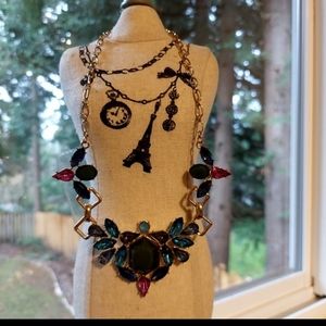 Multicolored Statement Necklace